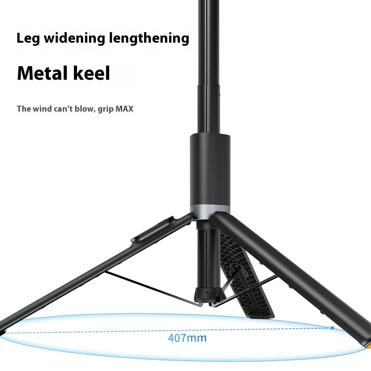 Mobile Bluetooth Live Streaming Integrated Stand Selfie Stick