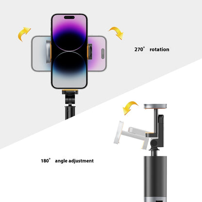 Mobile Bluetooth Live Streaming Integrated Stand Selfie Stick