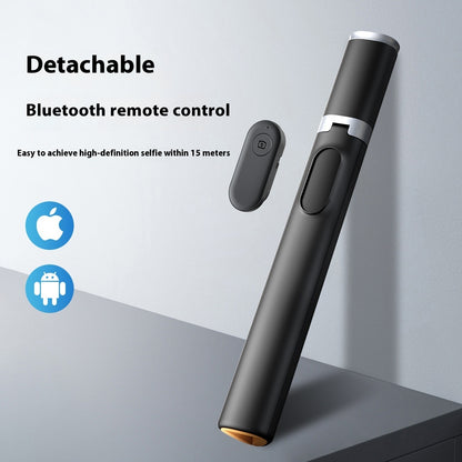 Mobile Bluetooth Live Streaming Integrated Stand Selfie Stick